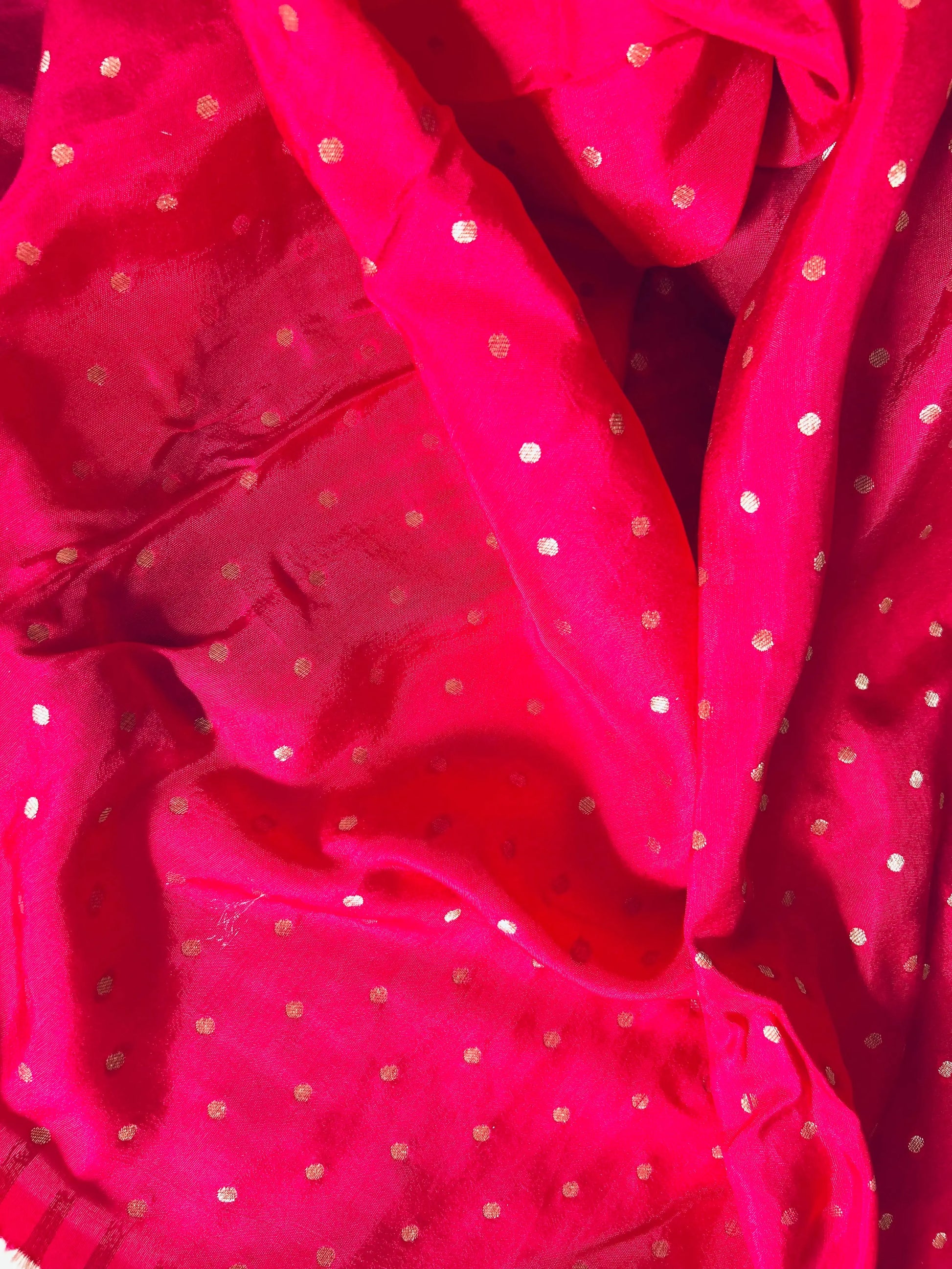 Purple Color Crepe Silk Saree with Floral printed border Mandira Silks