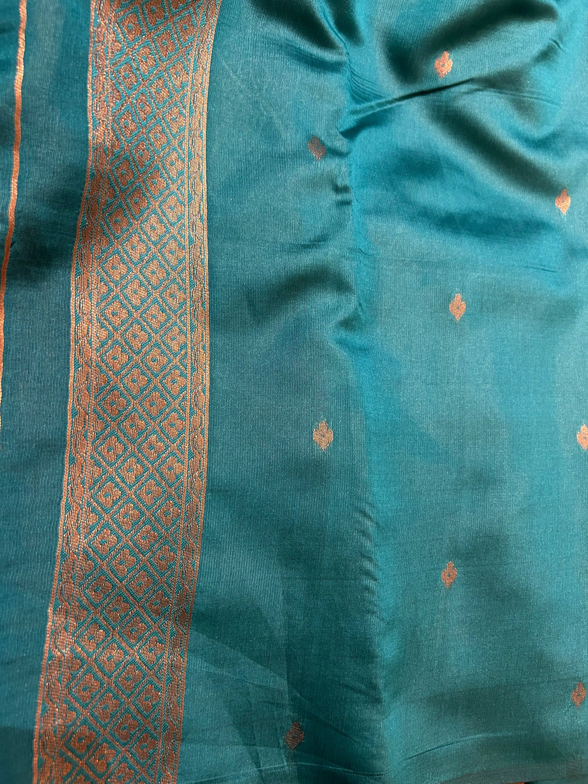 Pink Color Semi Silk Saree with contrast Border for festive wear Mandira Silks
