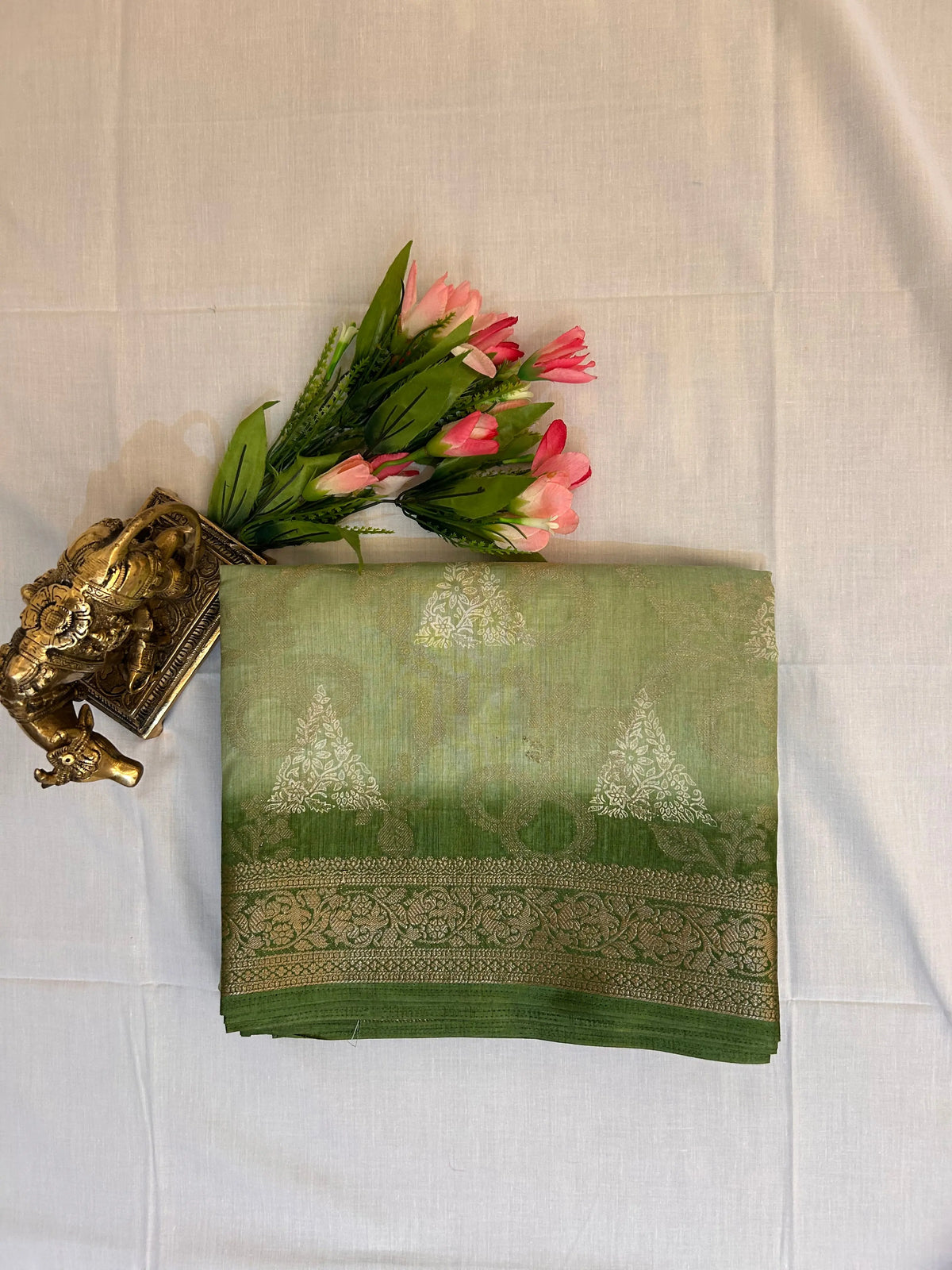 Chanderi silk saree Mandira Silks